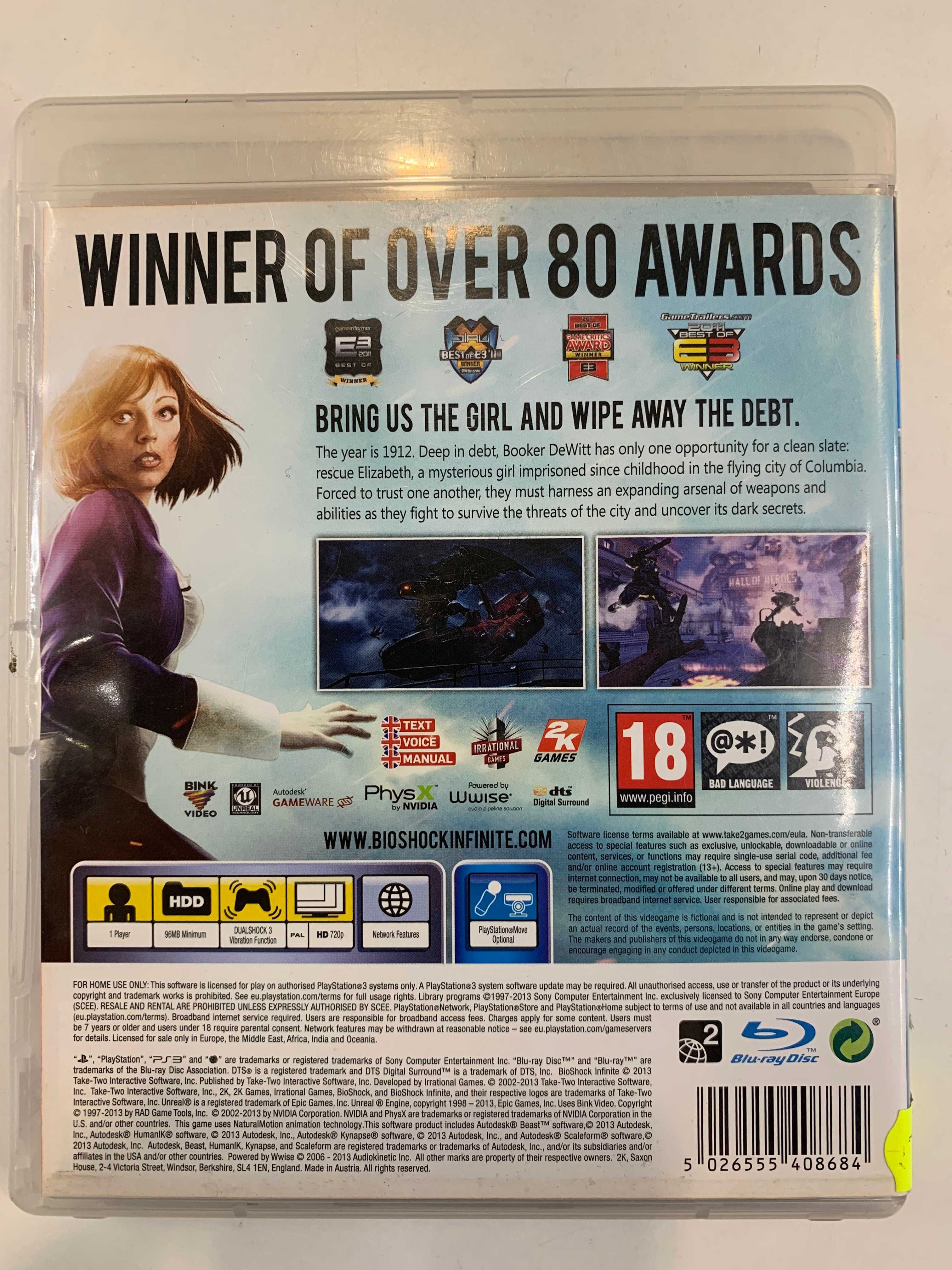 Bioshock Infinite PS3 Sklep Ostróda