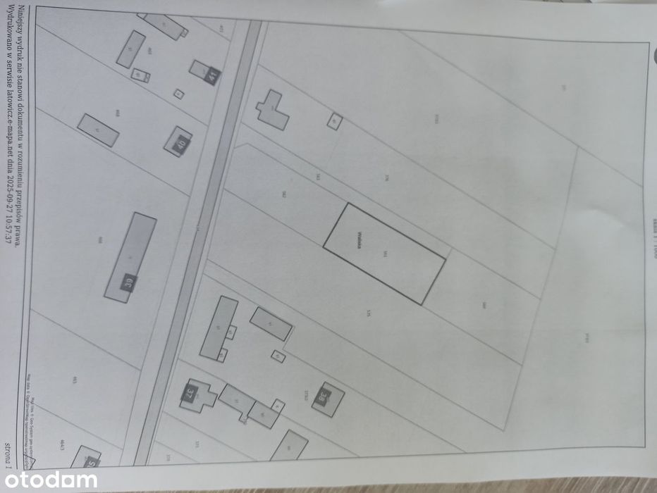 działka budowlana - wieś Waliska gmina Latowicz