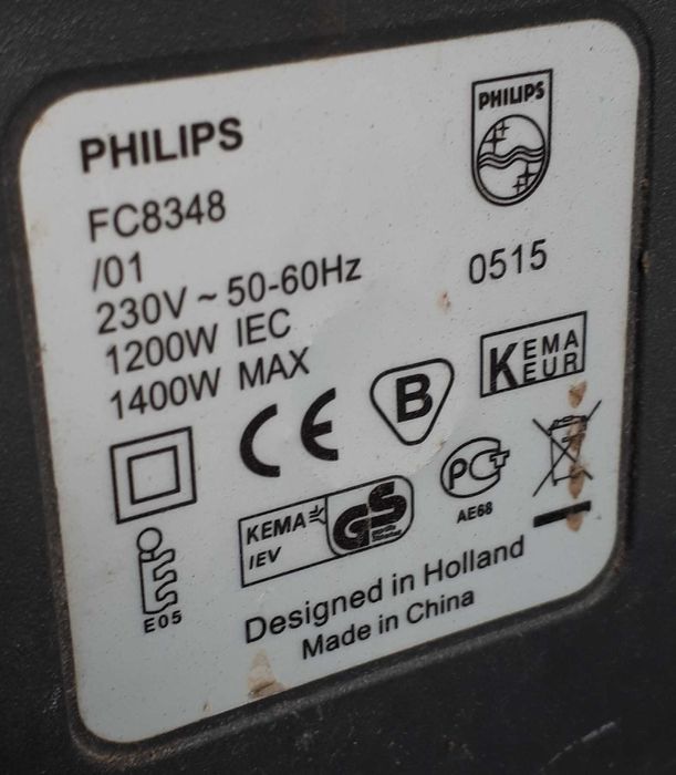 Пылесос с мешком Philips fc8348
