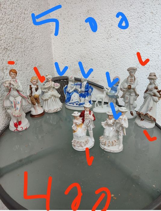 Фарфоровые фигуры