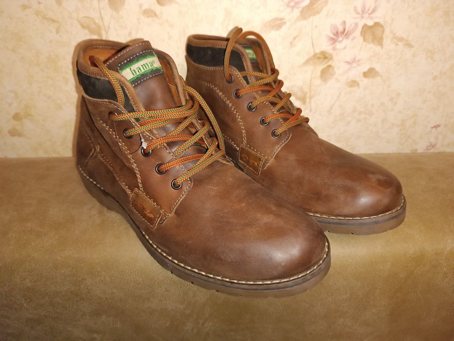 Ботинки ф. BAMA р.45 (44,5 факт.) натуральная кожа