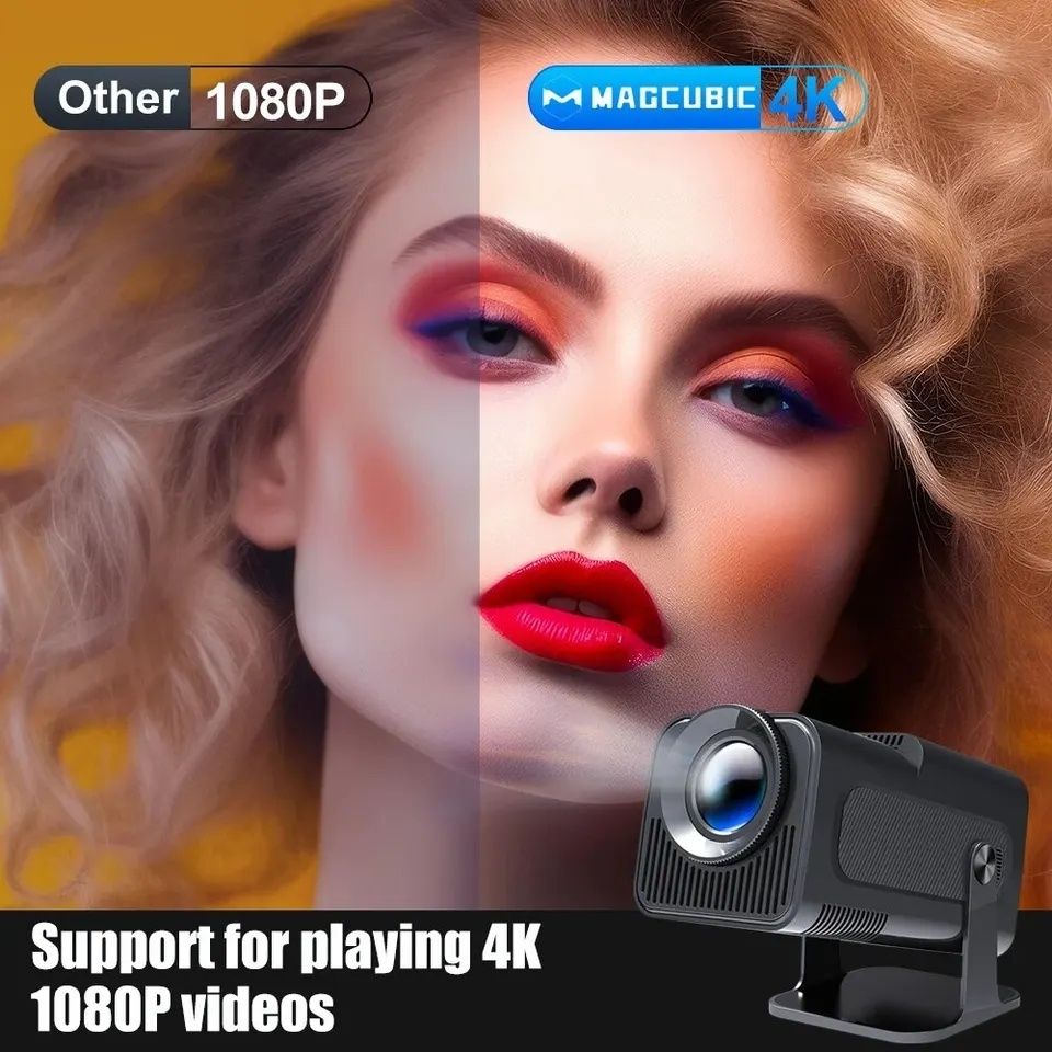 Magcubic Android 11 390ANSI HY320 проектор 4K Оригинальный 1080P