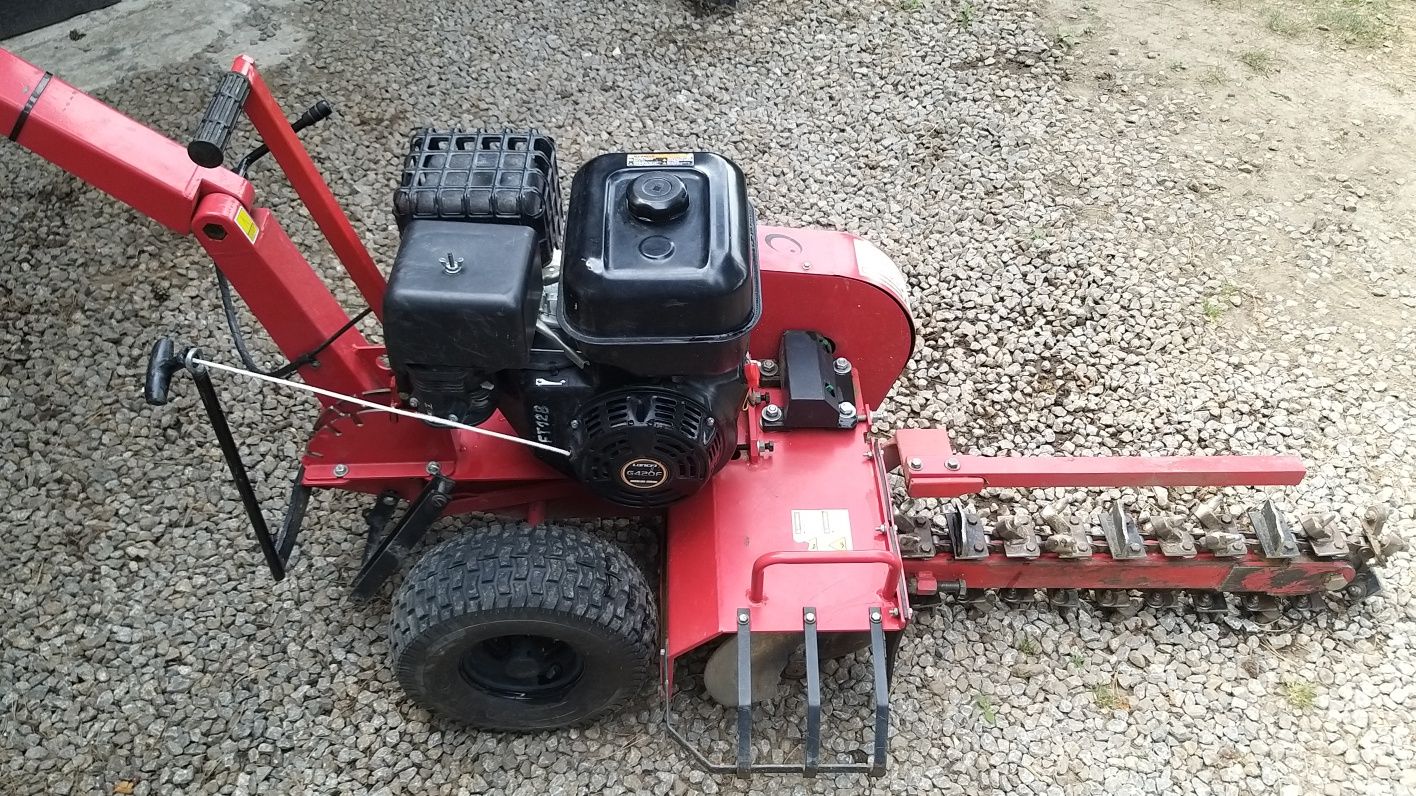 Koparka łańcuchowa Cedrus KP01, 60cm głębokość, silnik Loncin 15KM