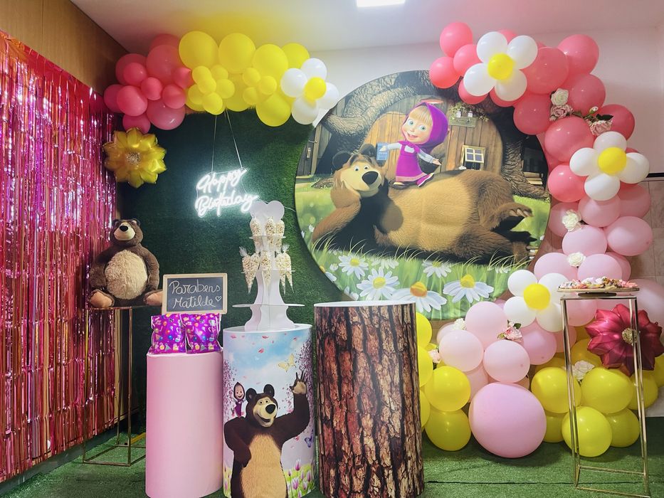 Aluguer material decorativo festas infantis