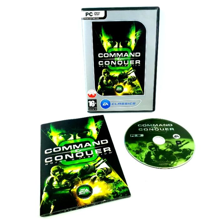 Command & and Conquer Red alert 1 2 3 generals renegade PC PL