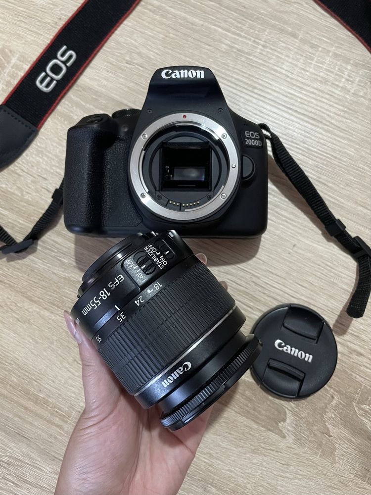 Canon EOS 2000D (kit completo)