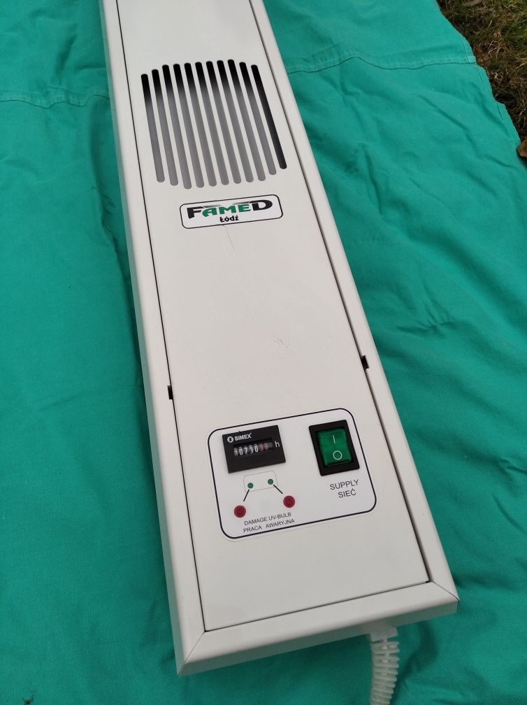 Lampa UV-C przepływowa