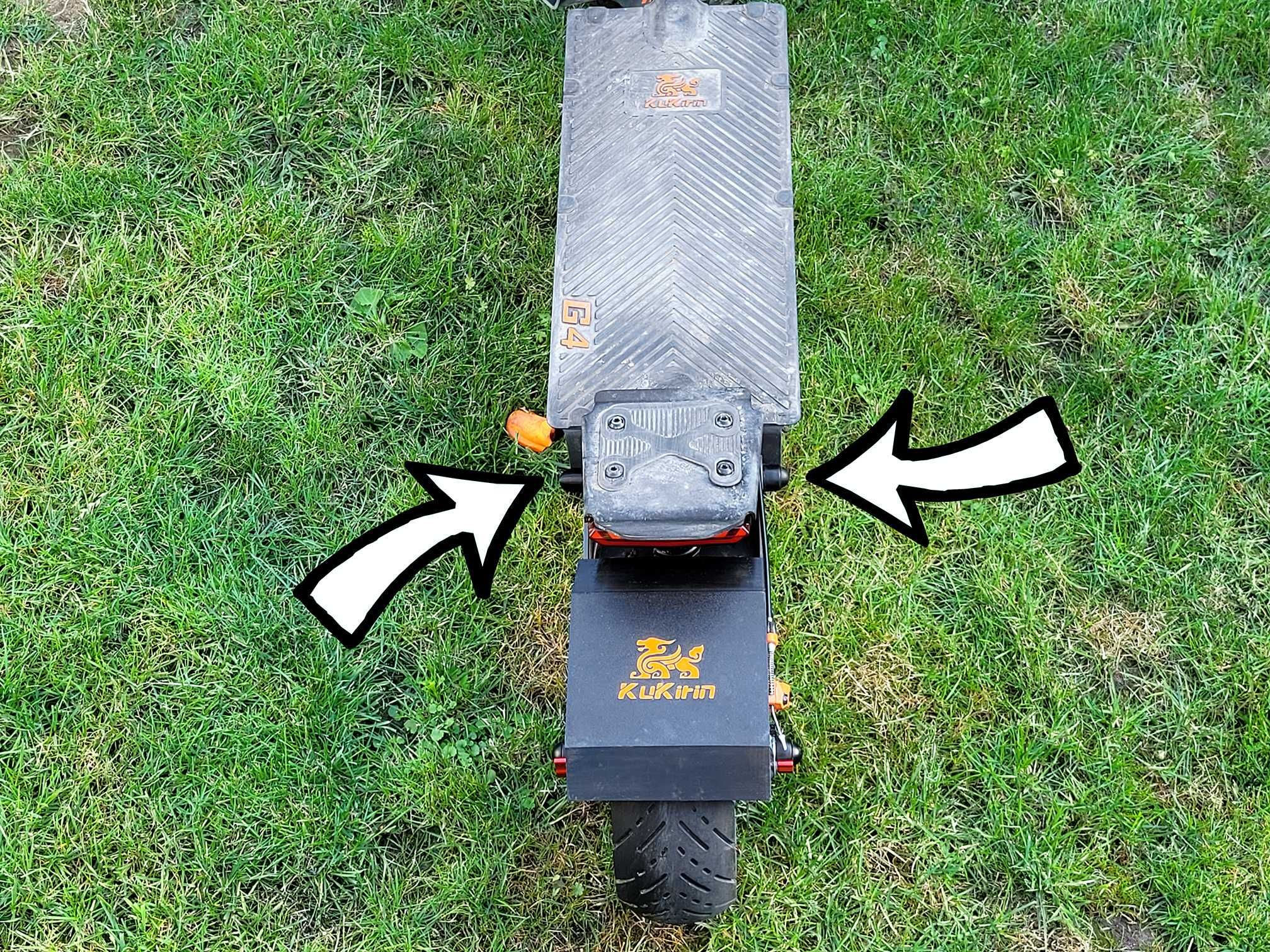 Kukirin G4 - komplet zaślepek