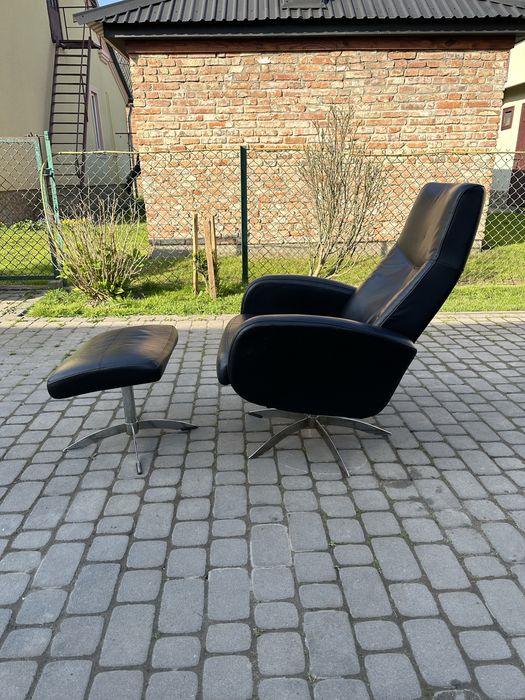 Крісло реклайнер (0046) шкіряне крісло офісне