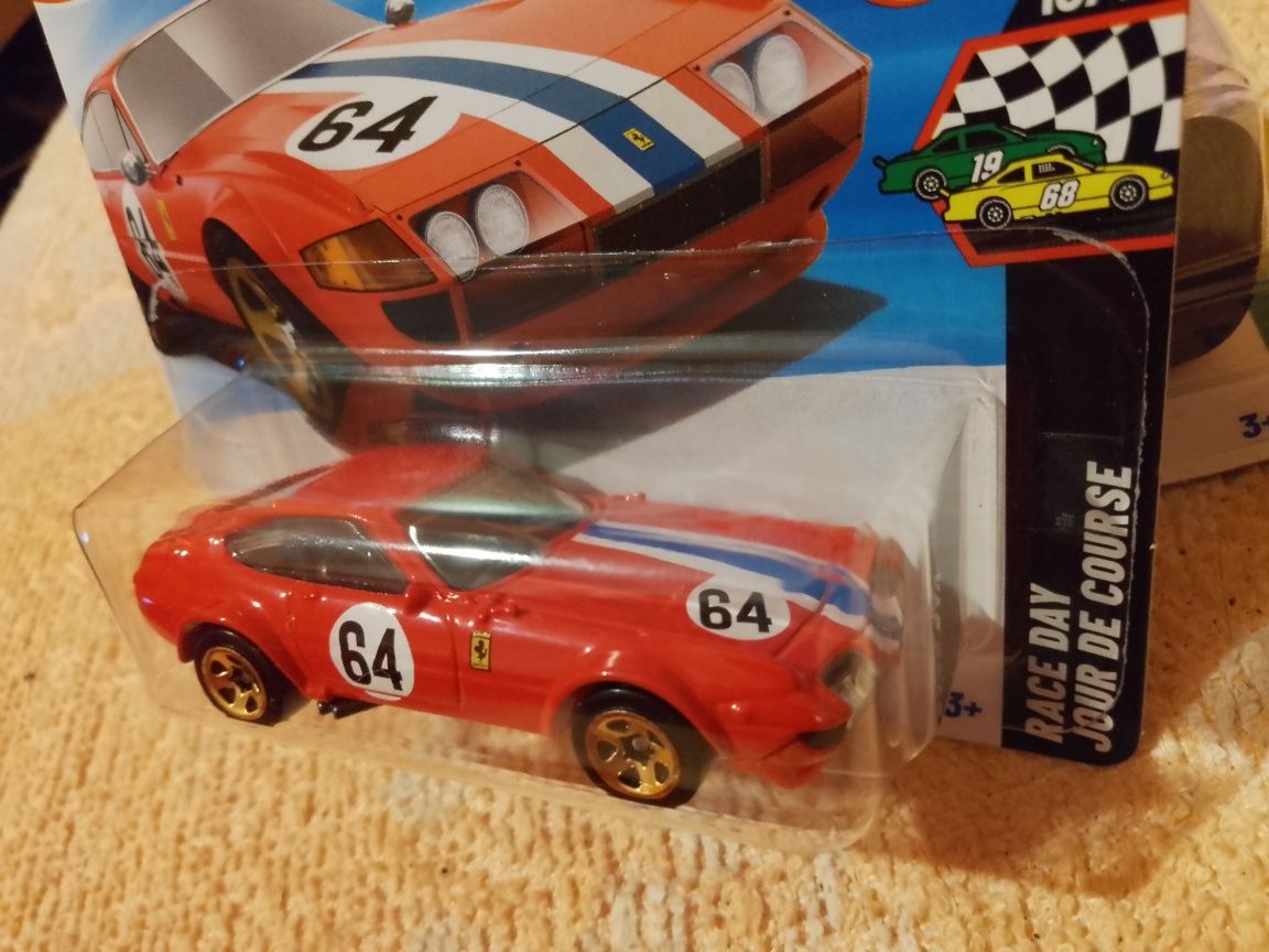 2x Hot wheels zabawka Auta ferrari 365 ferrari F40 Nowe