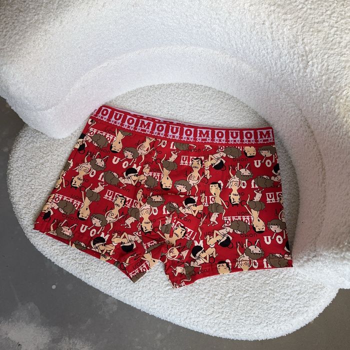 Новорічні, чоловічі, бавовняні труси на подарунок «книга кохання»