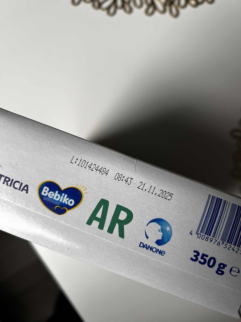 Bebiko extra CARE ar ulewania.  Nowe.  350 g. Ważne do listopada.