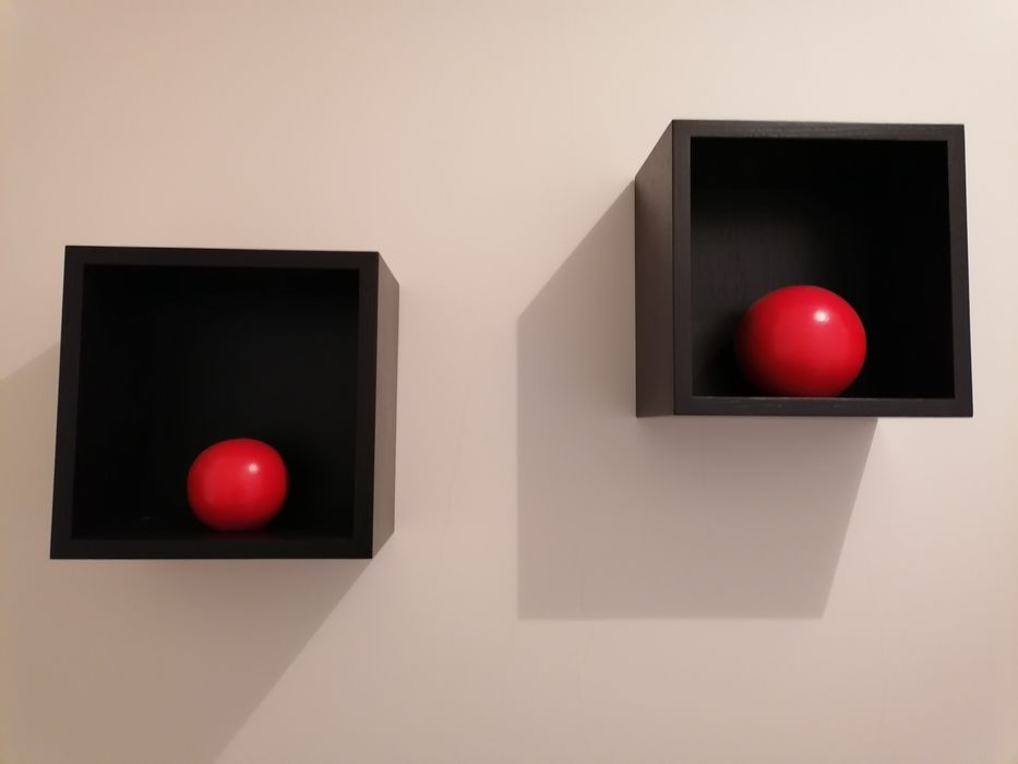 Cubos de parede em vengue