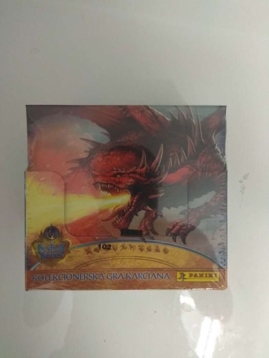 karty Fantasy Riders panini box 50 saszetek- 300 kart