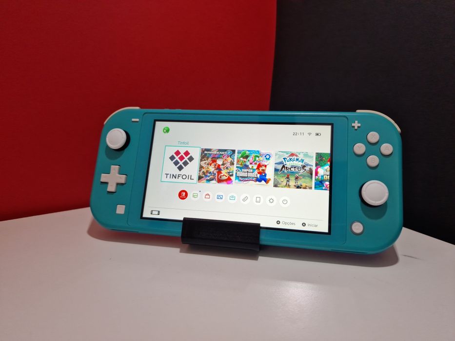 Nintendo switch lite azul