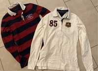 TH Tommy Hilfiger zestaw 2x koszulka longsleeve r. S/XS polo