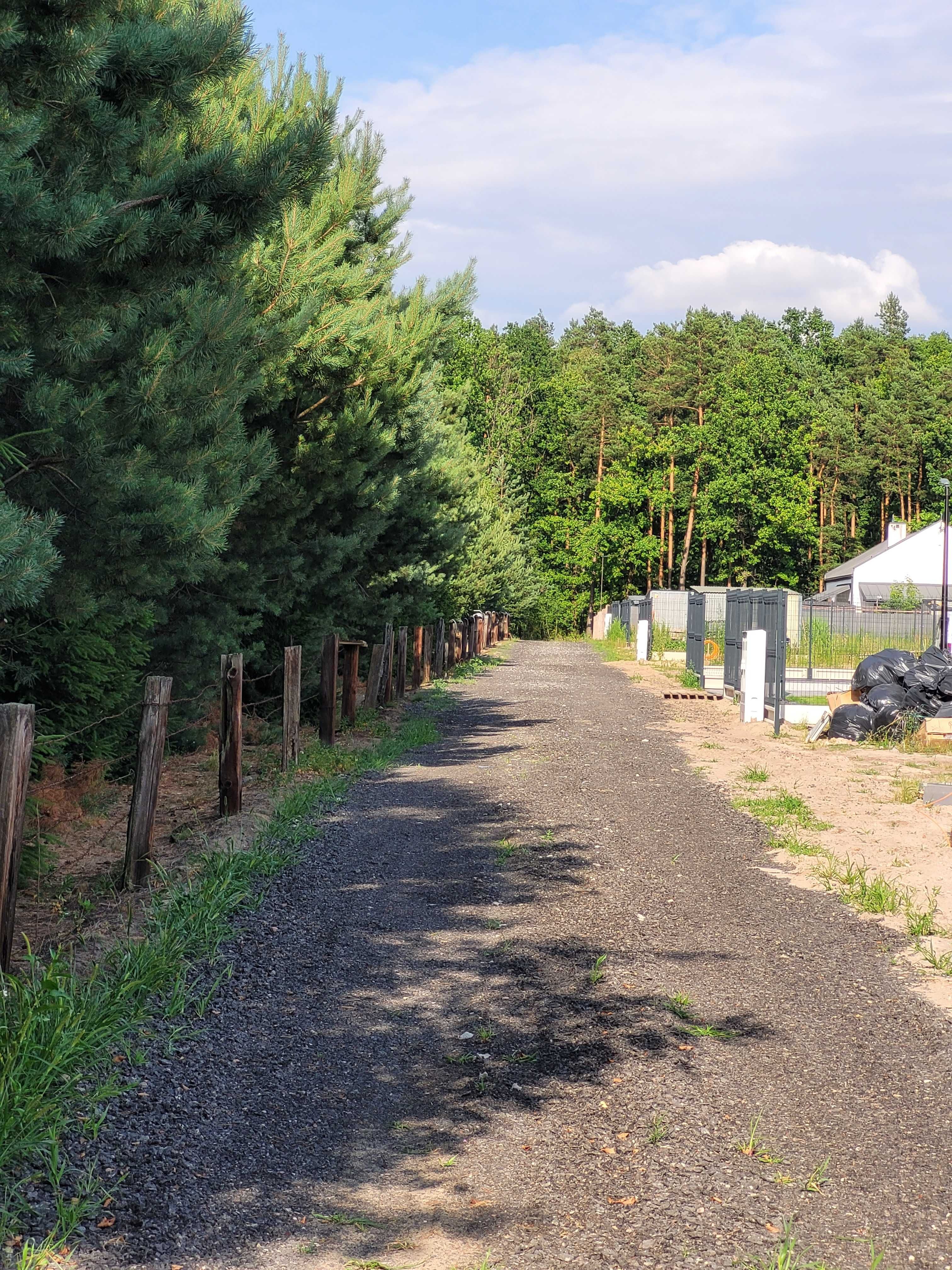 Działka 1000 m w rejonie Puszczy Białej blisko Narwi 50 km od Warszawy