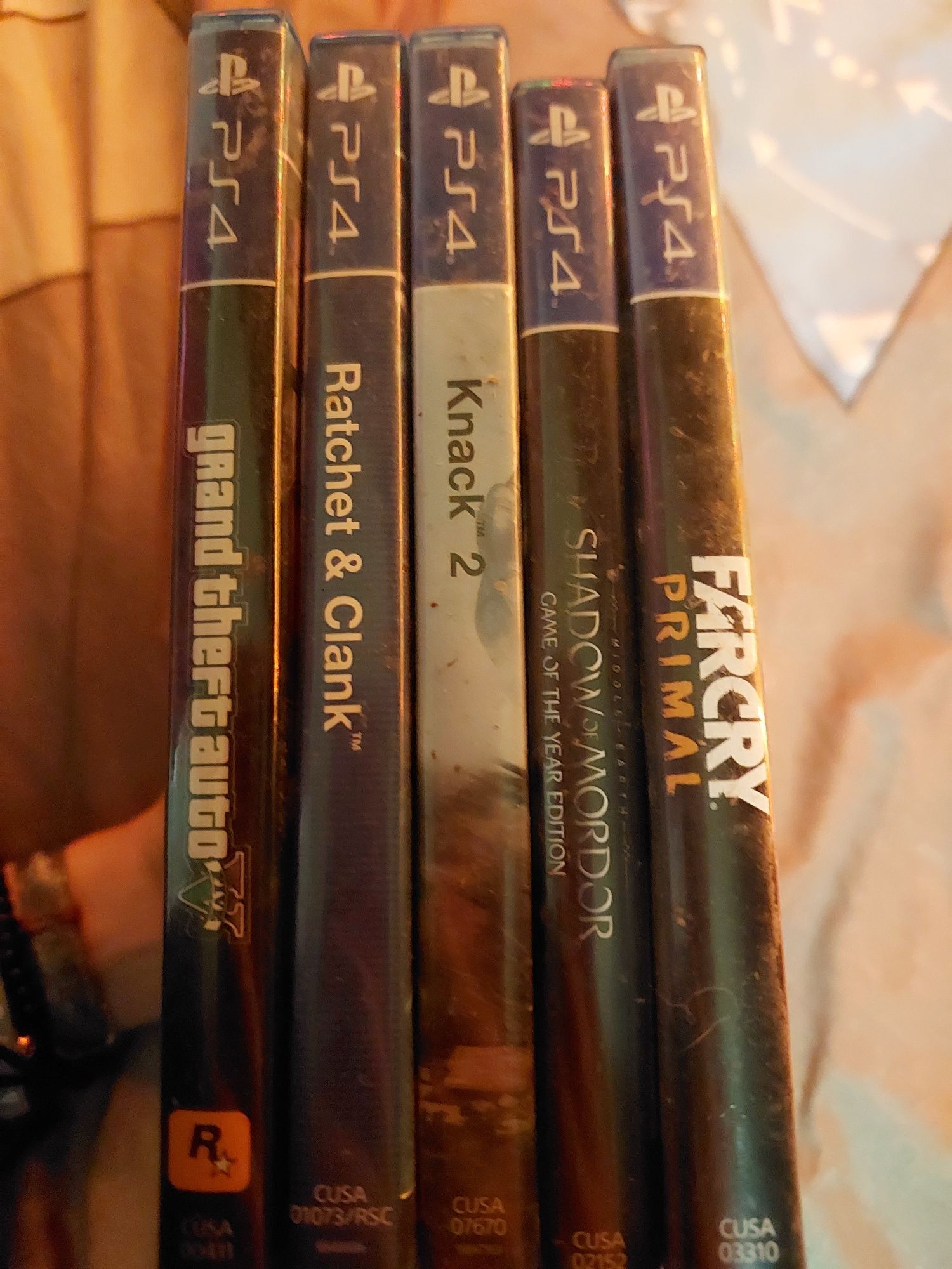 5 игр на ps4 по акционной цене!