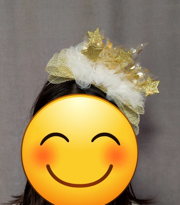 Обруч зірочка новорічний