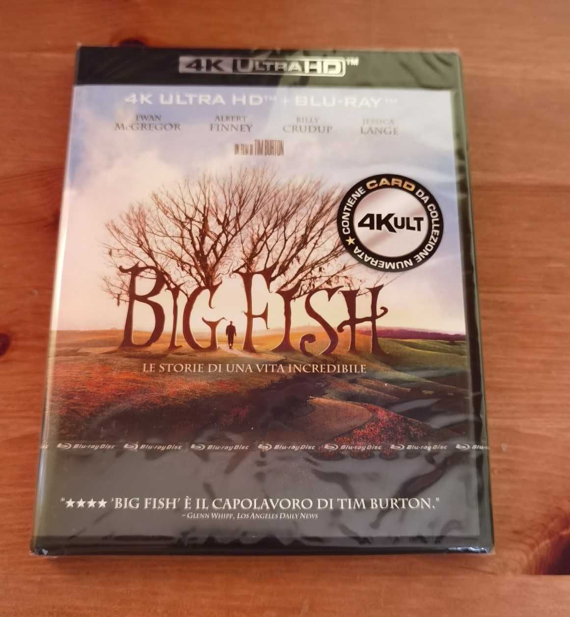 Duża ryba / Big Fish Blu-ray 4K UHD Lektor PL / Napisy PL + B-R