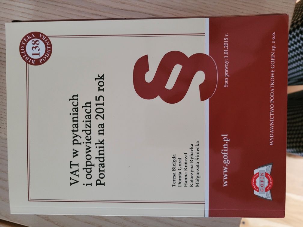 Książki Gofin 2015 rok