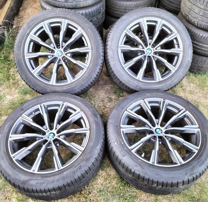 Felgi BMW X5 G05 M Pakiet 20 Dwie szerokości+opony Pirelli