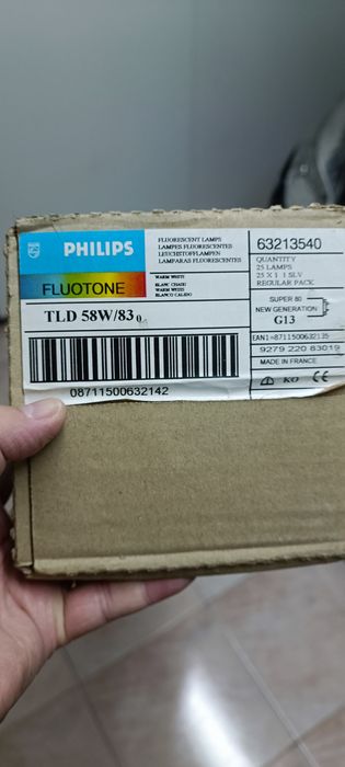 Lampada fluorexentes de 1.5 m