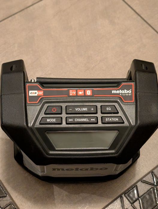 Radio Metabo budowlane z bluetooth