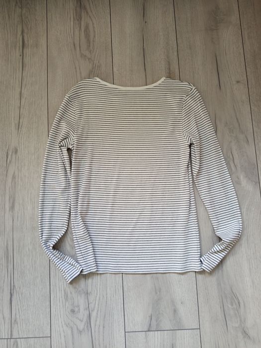 Bluzka Dziewczęca Paski H&M Długi Rękaw