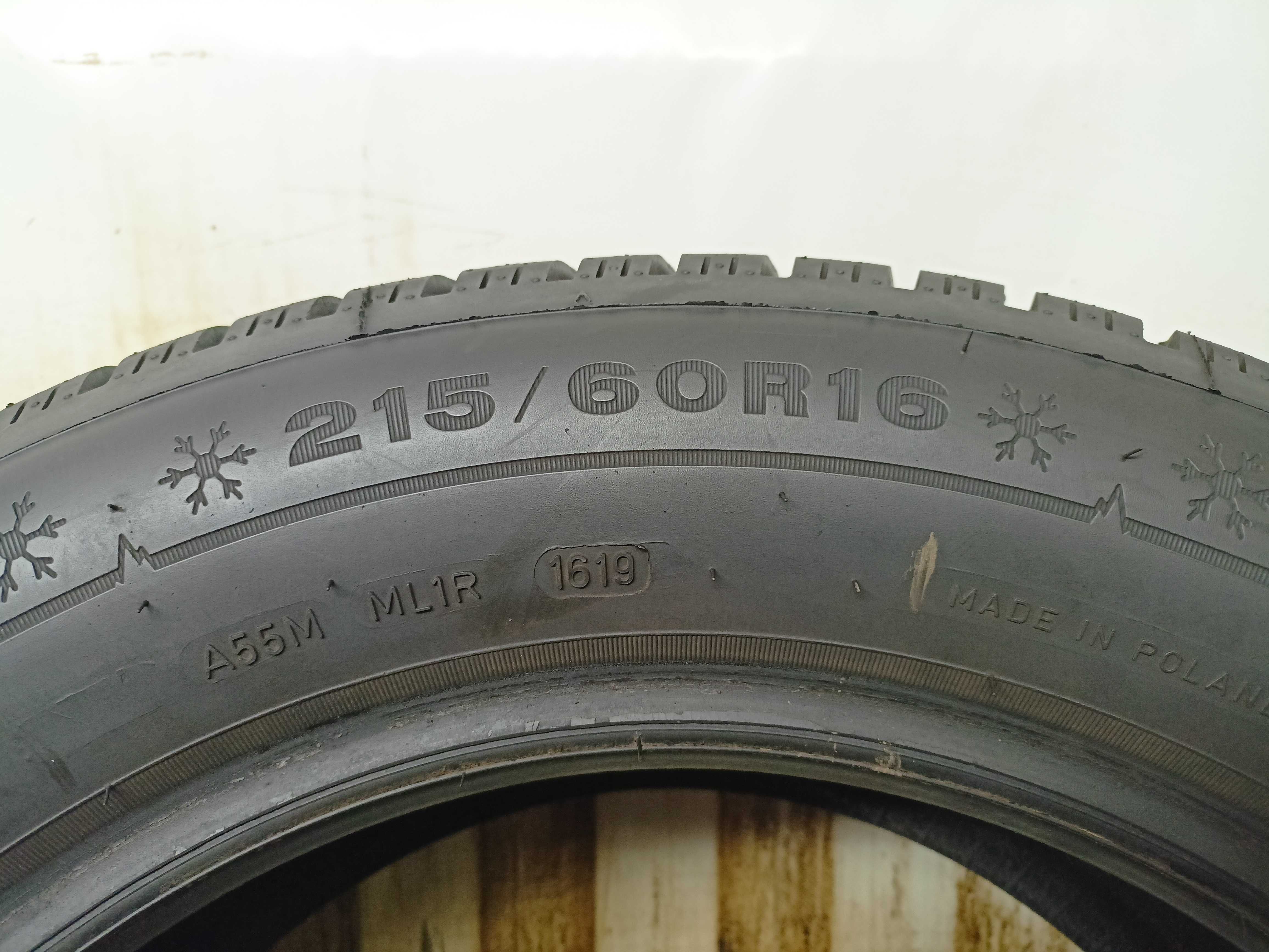 Dunlop WinterSport 5 215/60/16 2019r. 95H 9mm (4465)