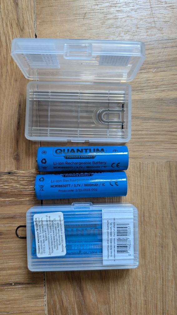 Аккумулятор 18650 3.7v 1800 mAh