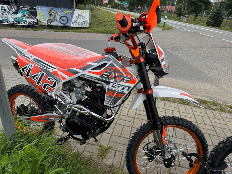 Barton BXF 150 PRO 2025! Nowość! Raty! Duże koła! Cross! Pitbike!