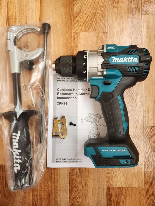 Бесщеточная ударная дрель-шуруповерт Makita XPH14 18В LXT