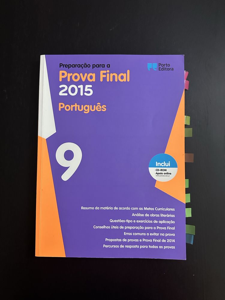 Livro Prova Final Portugues 9 ano