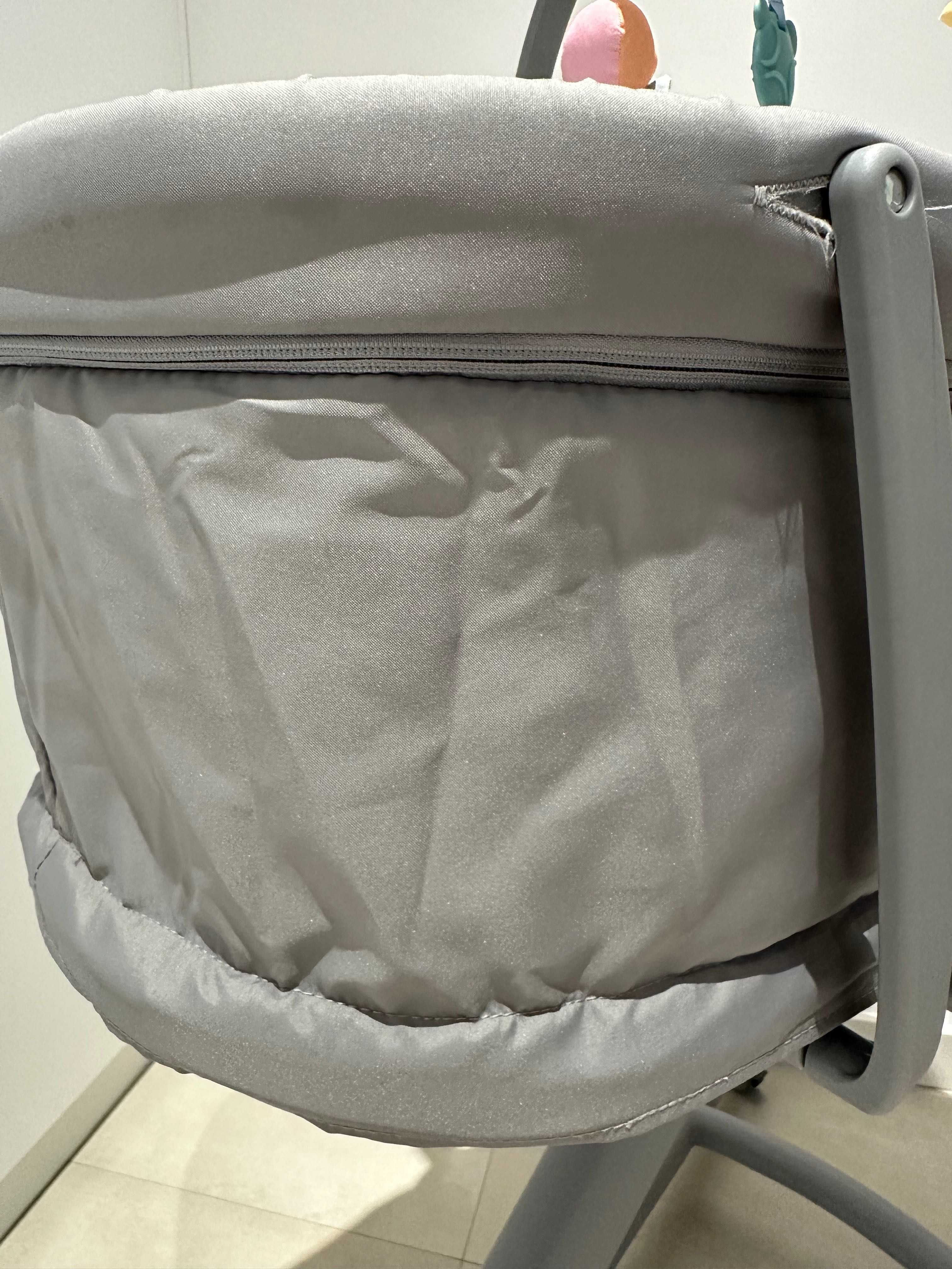 Chicco baby hug 4w1 kołyska leżaczek szary + materac rucken GWARANCJA