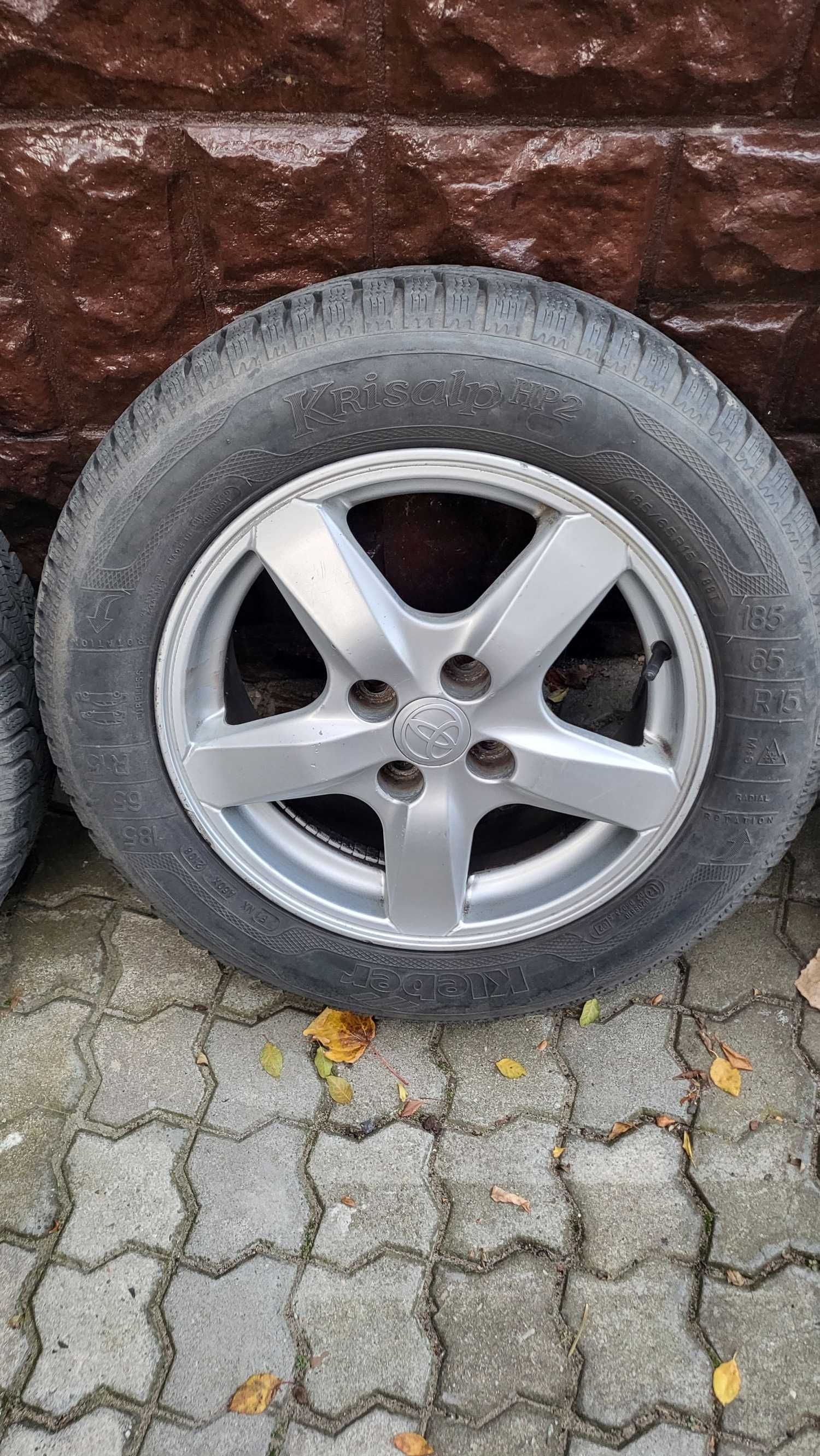 Alufelgi 15" 4x100 Toyota Corolla