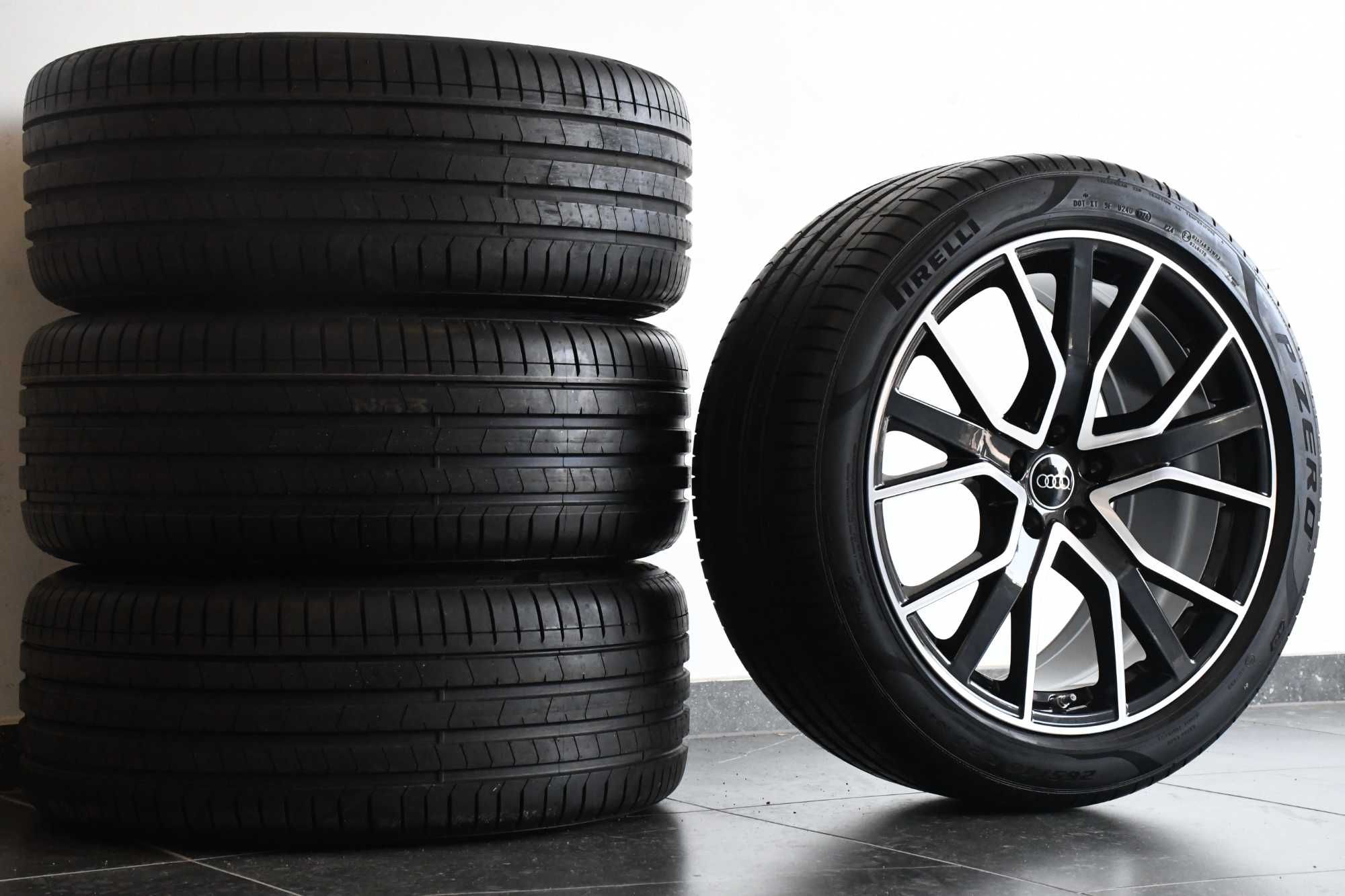 Koła Felgi Audi 20 A8 S8 D3 D4 D5 4N0.601025BQ Lato Pirelli Demo 2024r