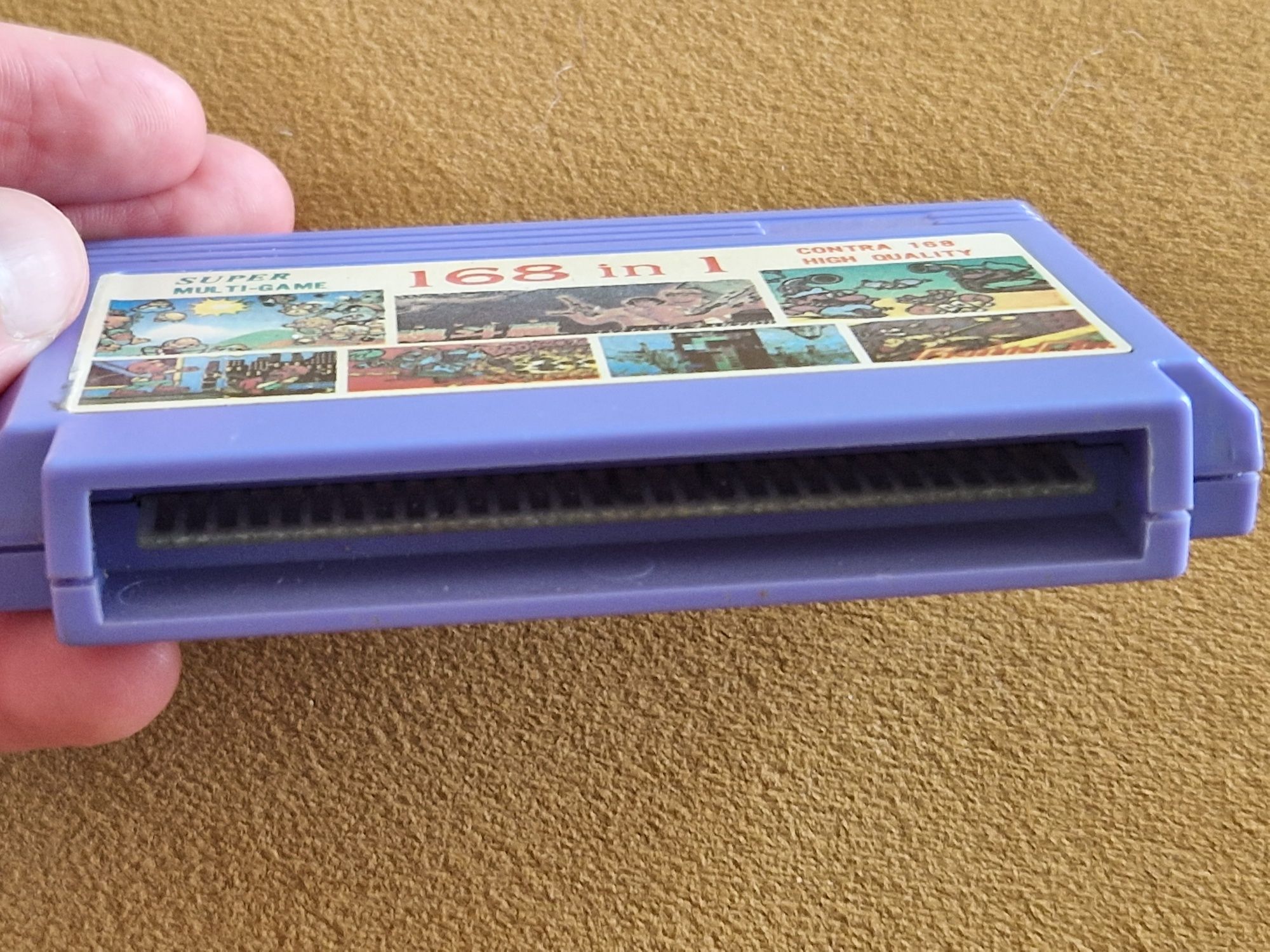 Oryginalny Kartridż gra Pegasus Nes Famicon 169 in 1 contra Mario tank