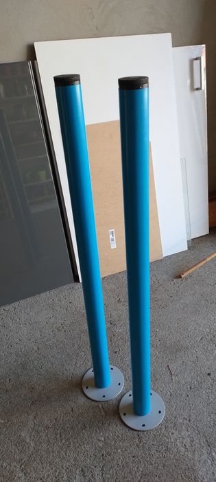 Sprzedam 2 nogi metalowe do stołu IKEA