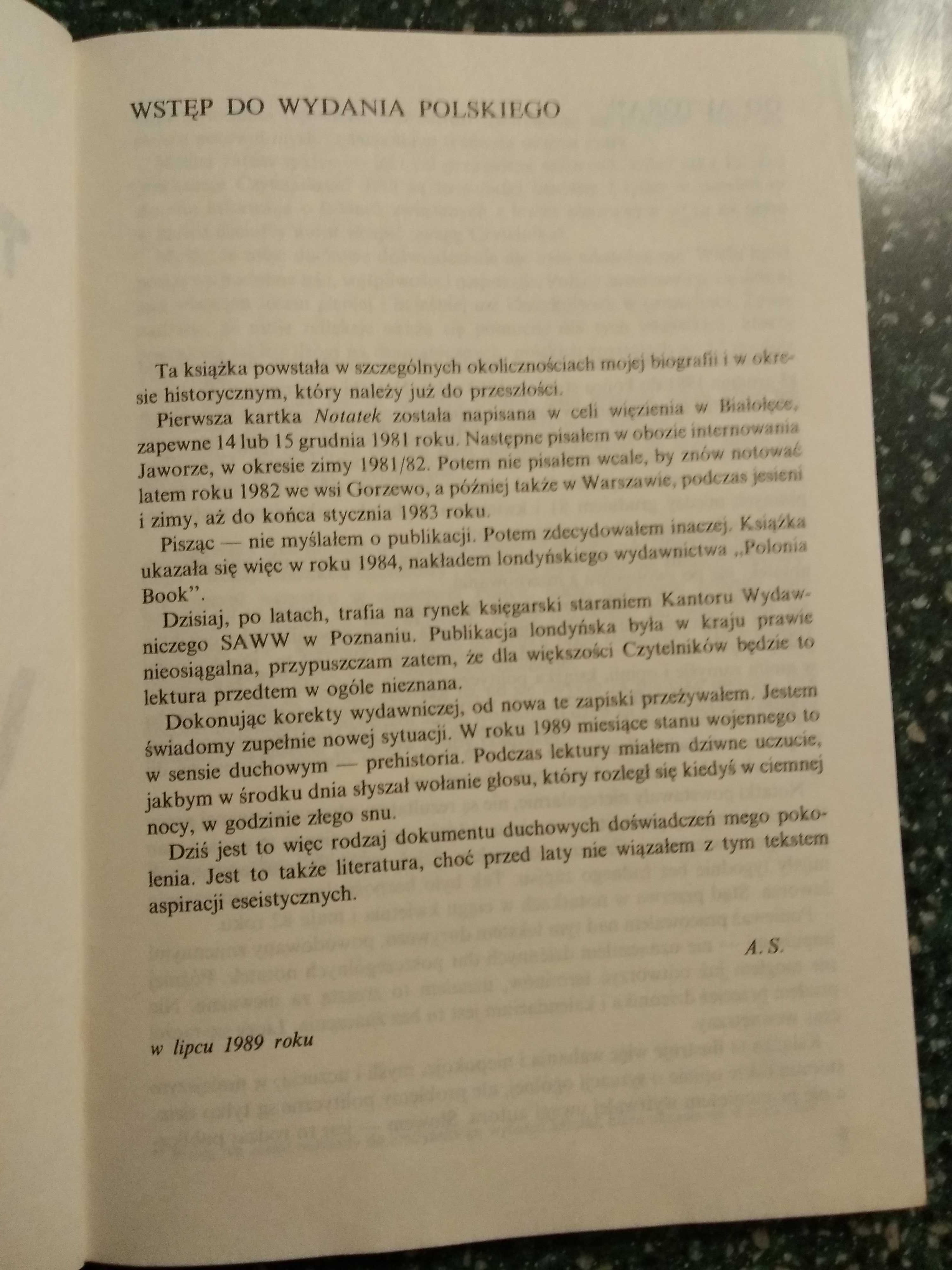 Z notatnika stanu wojennego - Andrzej Szczypiorski
