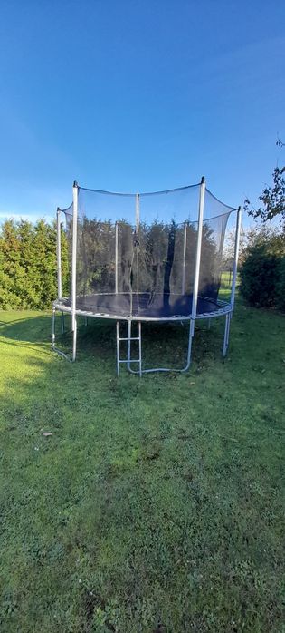 Duża Trampolina z drabinką