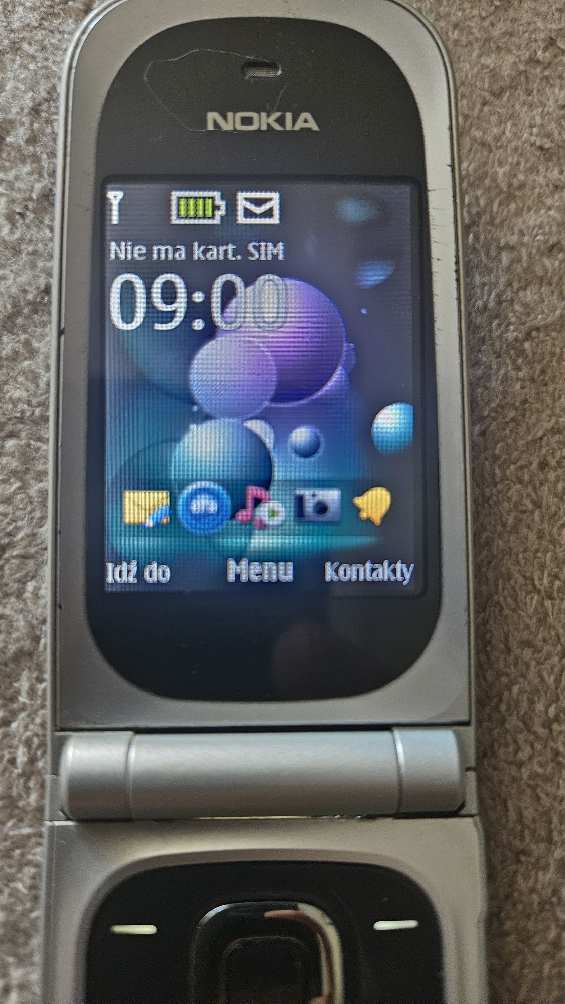 Nokia 7020 bez sim locka
