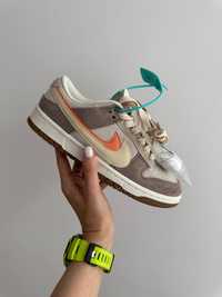 NIKE SB dunk '85 double swoosh brown /orange premium