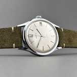 Zegarek vintage Wostok – Olive | USSR | klasyczna tarcza | pasek