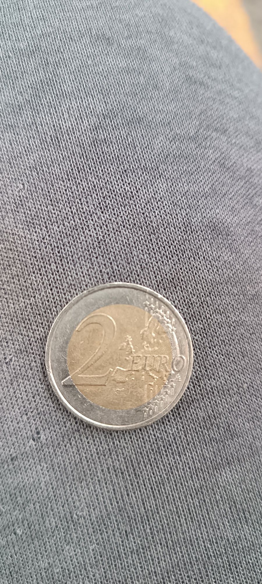 2 euros França com defeitos.