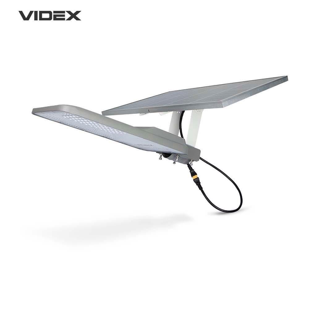 LED вуличний ліхтар автономний VIDEX 30W 5000K VL-SLSO-305 26697