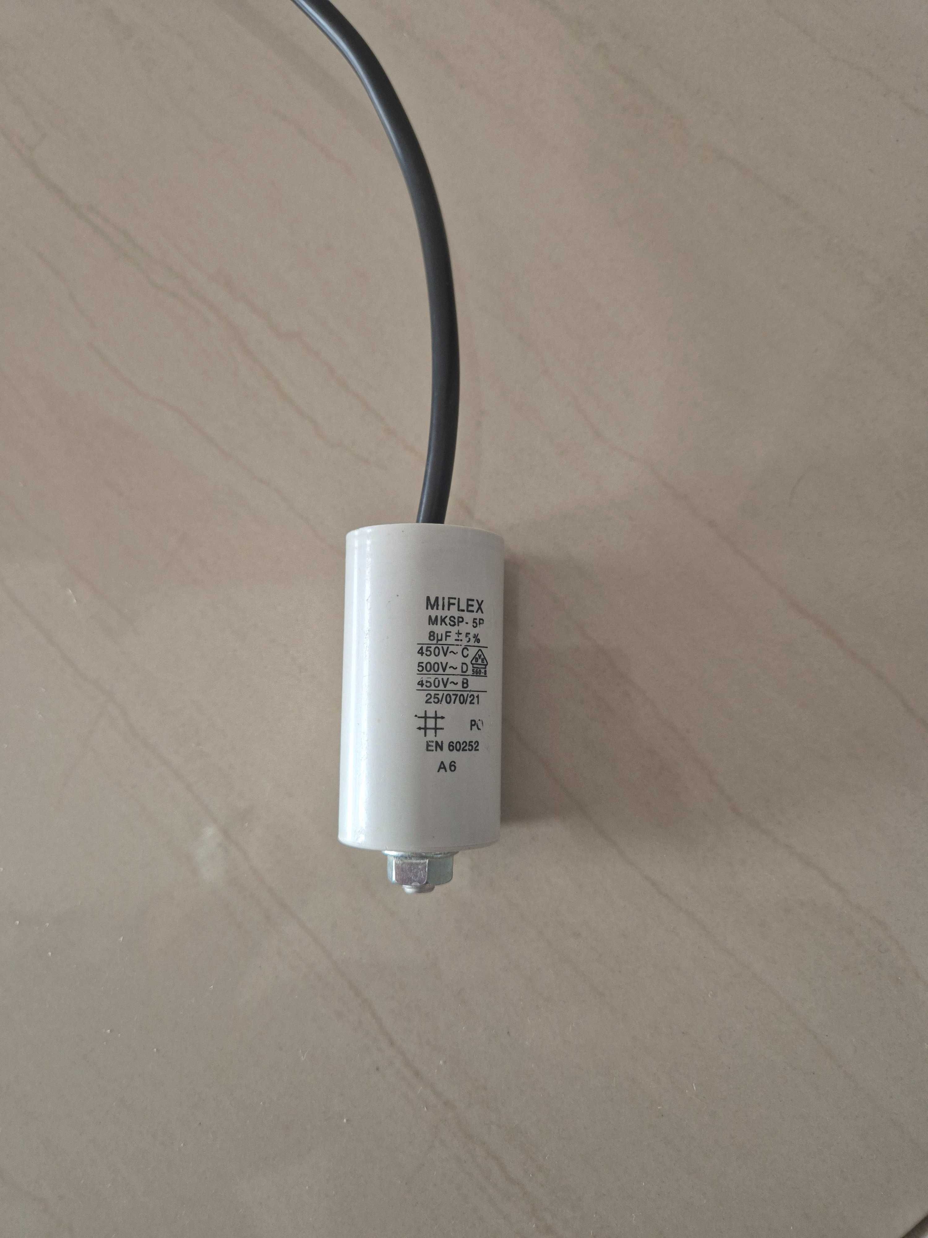 Kondensator Do Silnika Podajnika Kotła Pieca MIFLEX 8uF