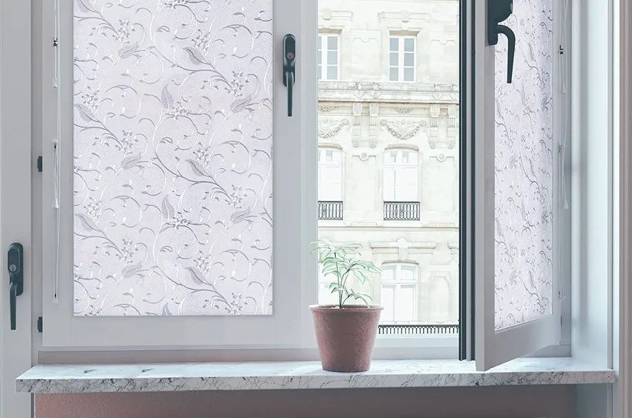 Folia okienna 2szt. x 200cm x 90cm plus akcesoria montażowe filtr uv