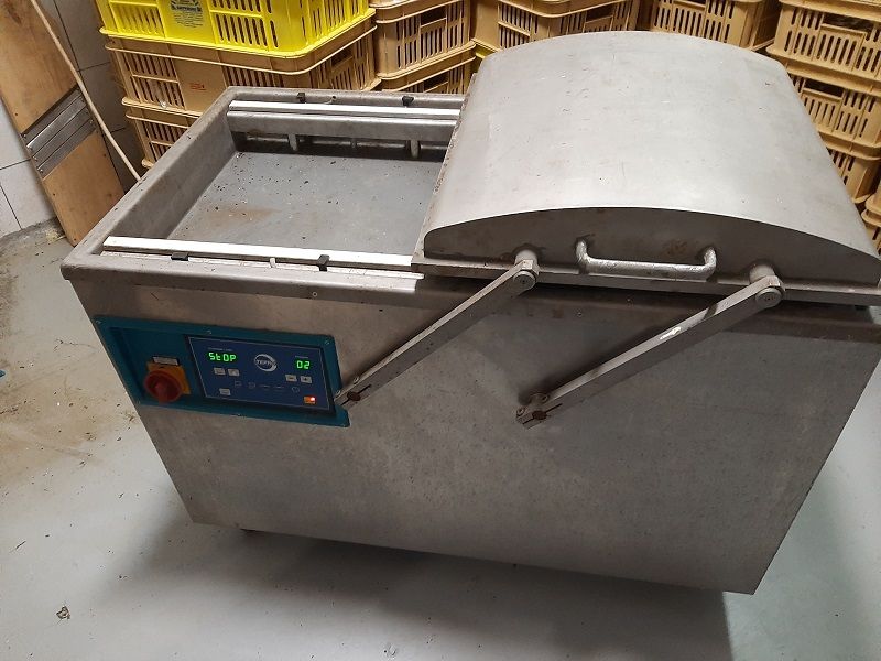 Pakowarka próżniowa dwukomorowa TEPRO z dogazowywaniem