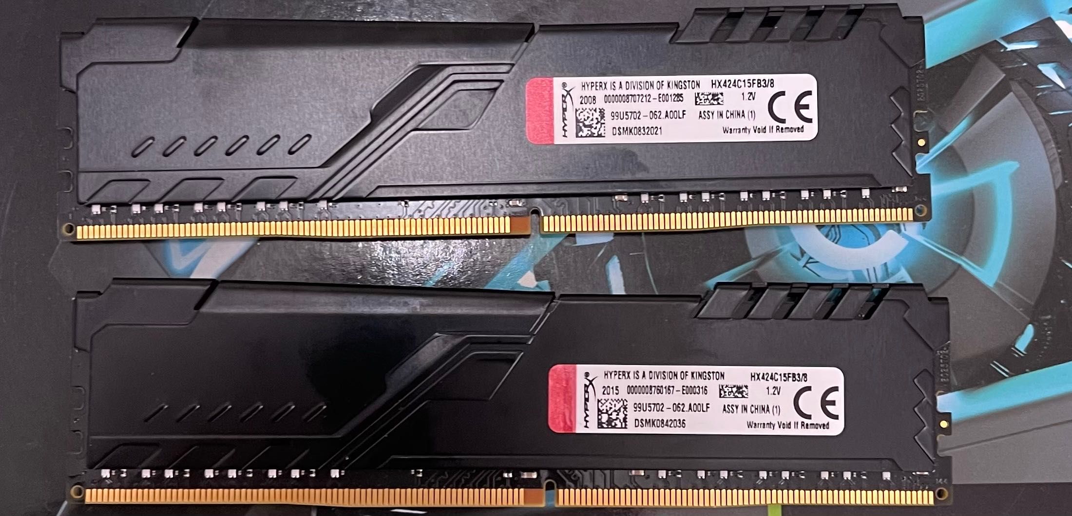 Memória RAM HyperX Fury DDR4 8GB